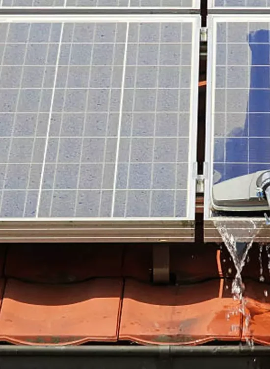 Solar panel cleaning Solar panel cleaning